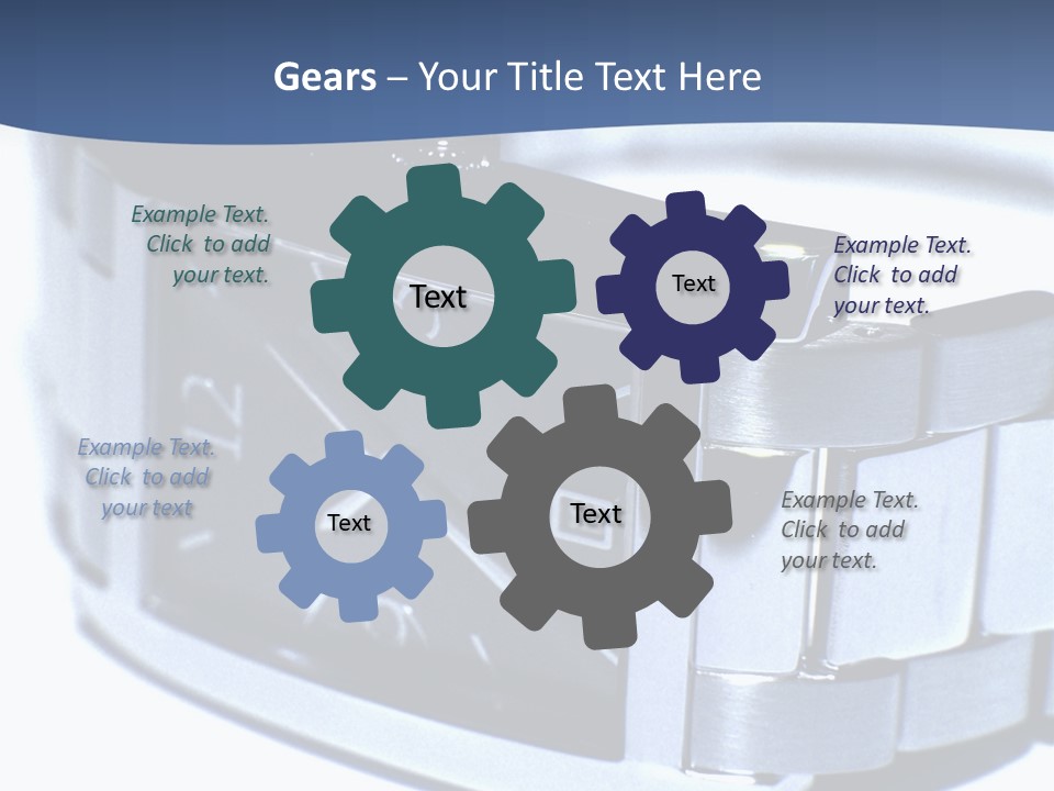 White Young Hold PowerPoint Template