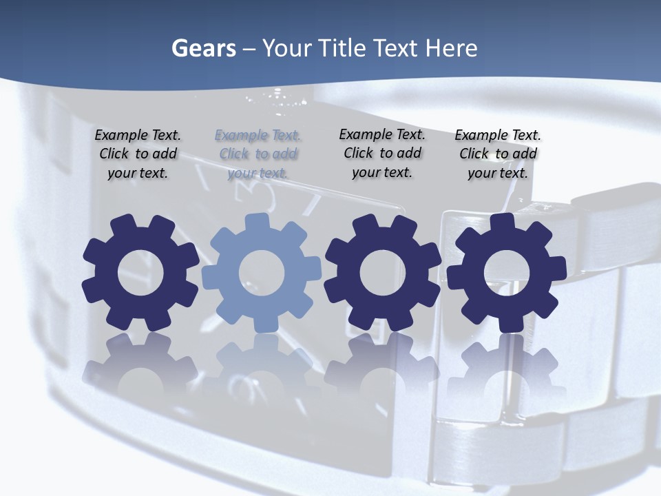 White Young Hold PowerPoint Template