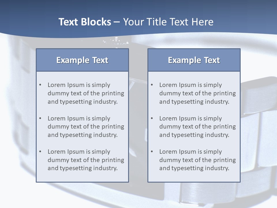White Young Hold PowerPoint Template