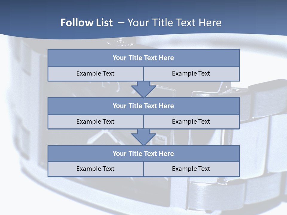White Young Hold PowerPoint Template