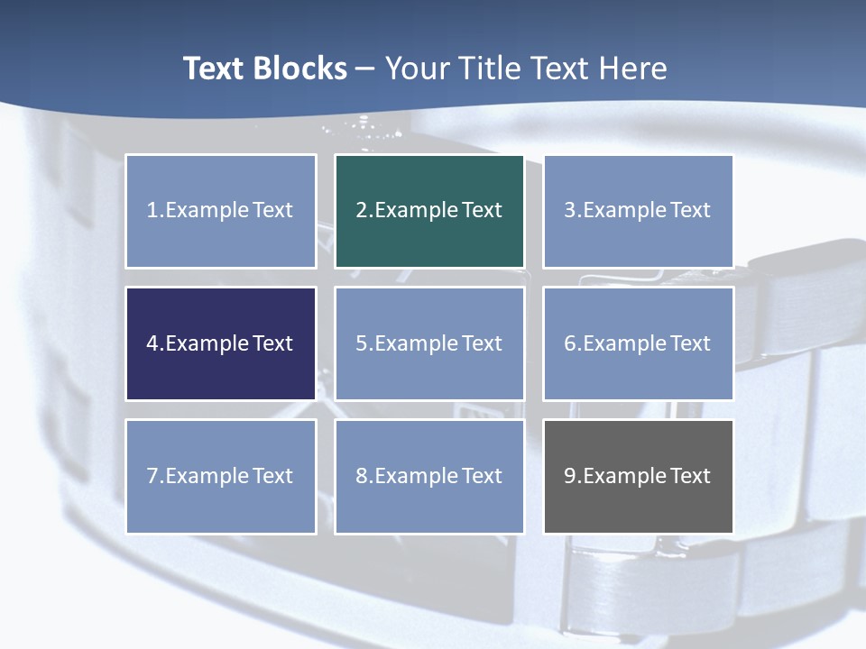 White Young Hold PowerPoint Template