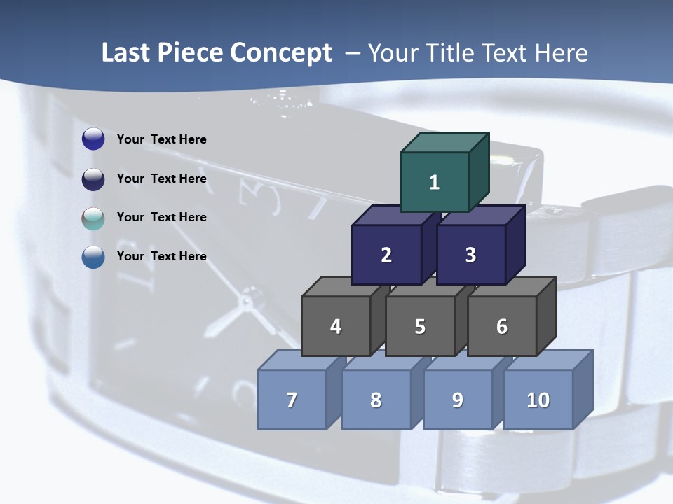 White Young Hold PowerPoint Template