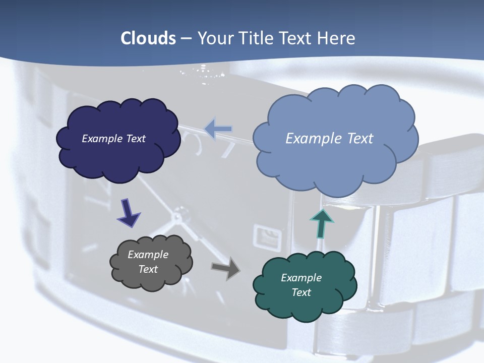 White Young Hold PowerPoint Template