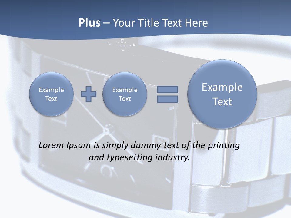 White Young Hold PowerPoint Template