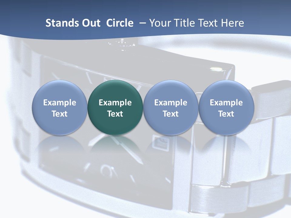 White Young Hold PowerPoint Template