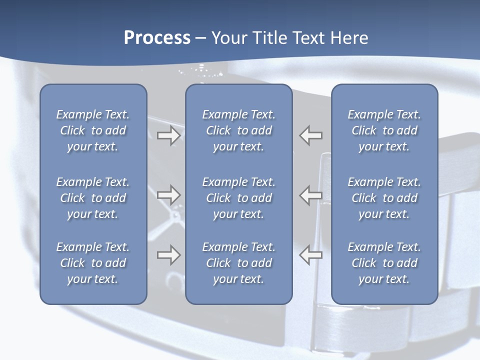 White Young Hold PowerPoint Template