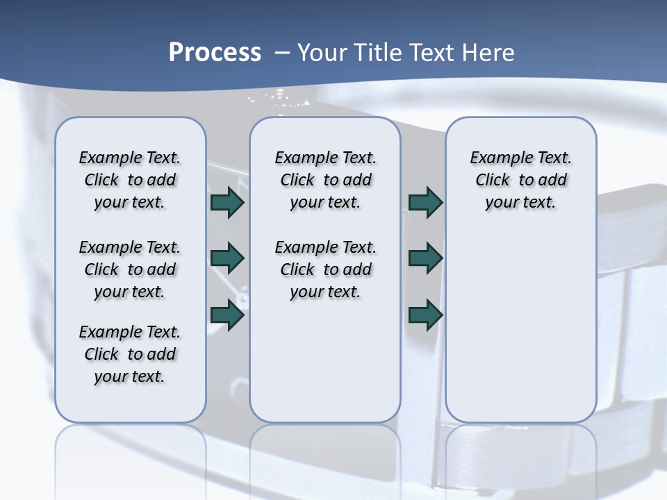 White Young Hold PowerPoint Template