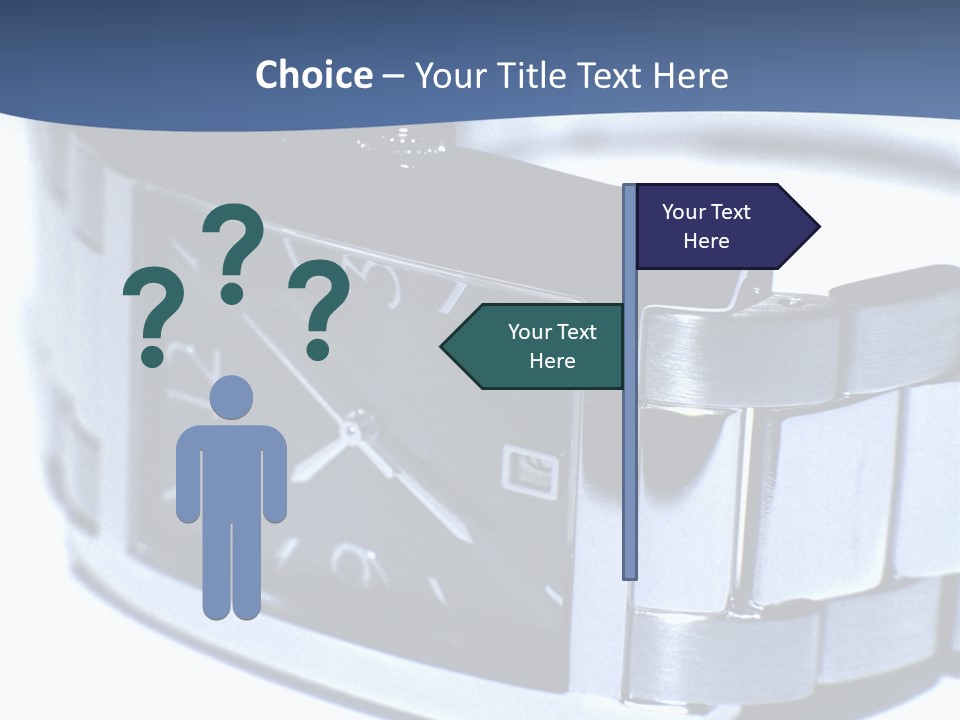 White Young Hold PowerPoint Template