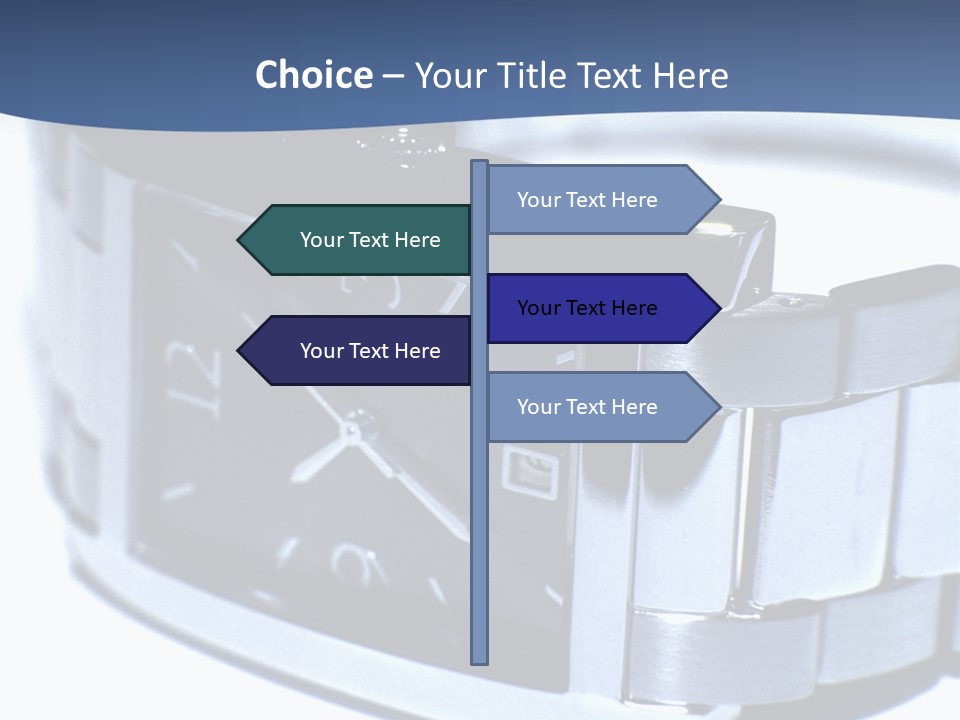 White Young Hold PowerPoint Template