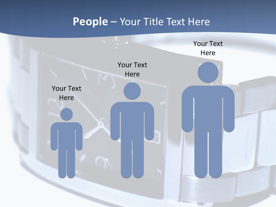 White Young Hold PowerPoint Template