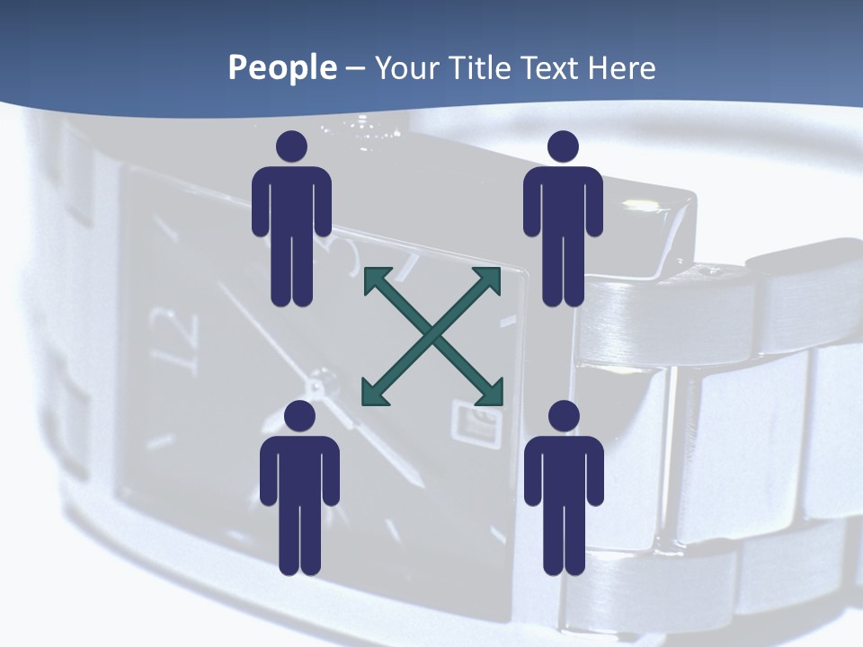 White Young Hold PowerPoint Template