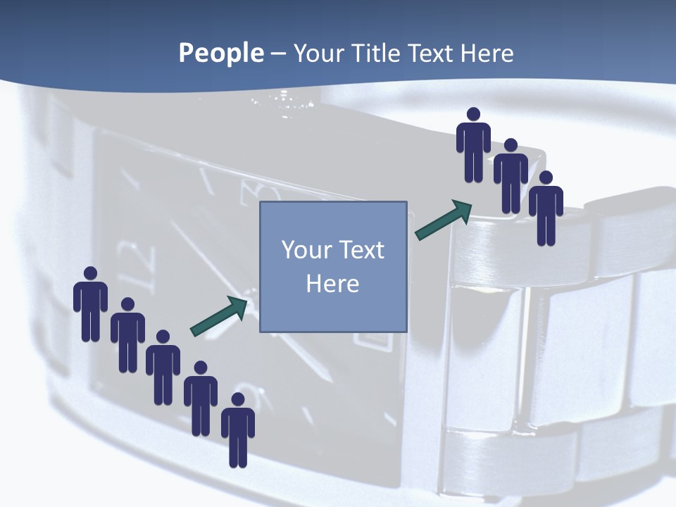 White Young Hold PowerPoint Template