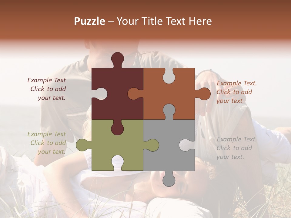 Hand Human Senior PowerPoint Template