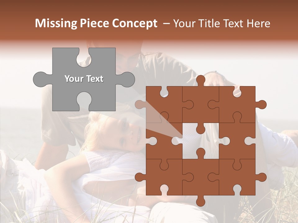 Hand Human Senior PowerPoint Template