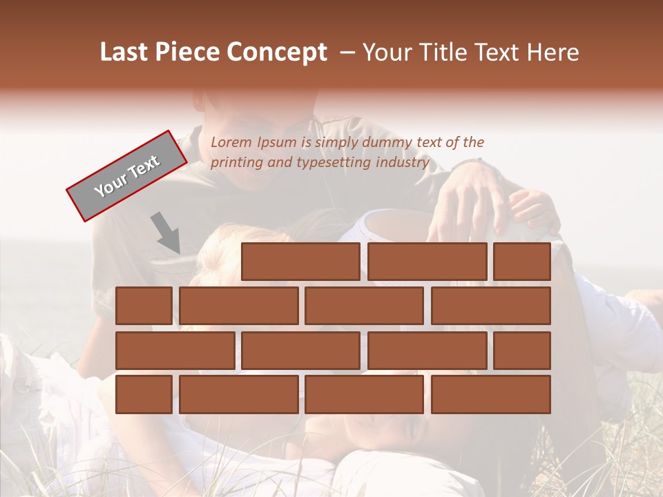 Hand Human Senior PowerPoint Template