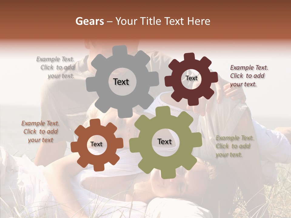 Hand Human Senior PowerPoint Template