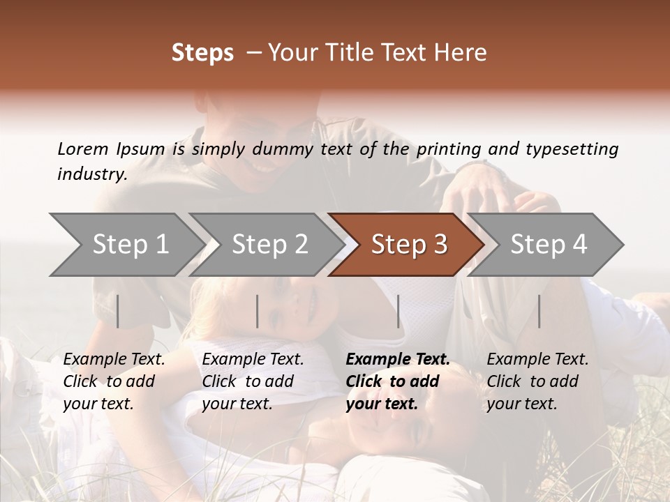 Hand Human Senior PowerPoint Template