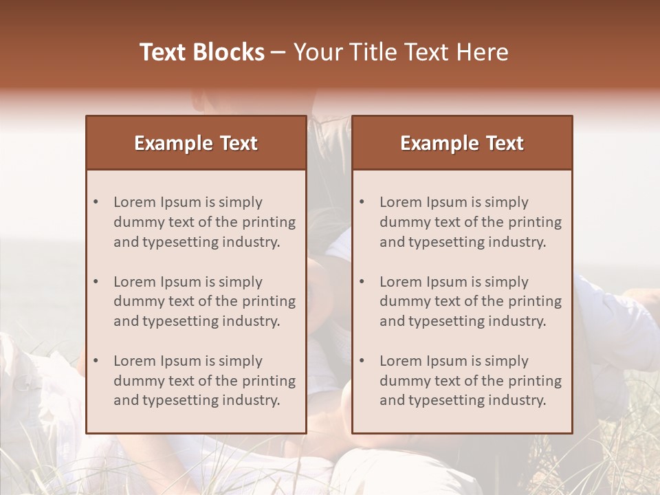 Hand Human Senior PowerPoint Template