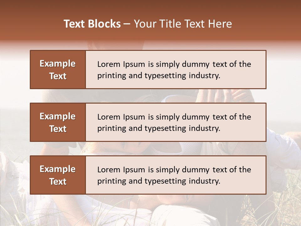 Hand Human Senior PowerPoint Template