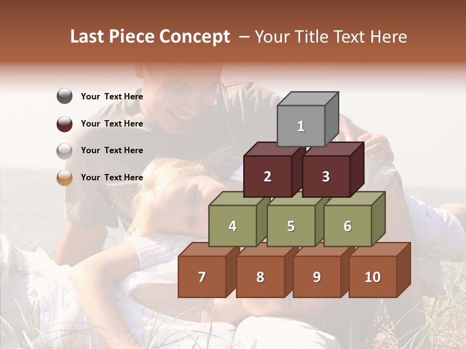 Hand Human Senior PowerPoint Template