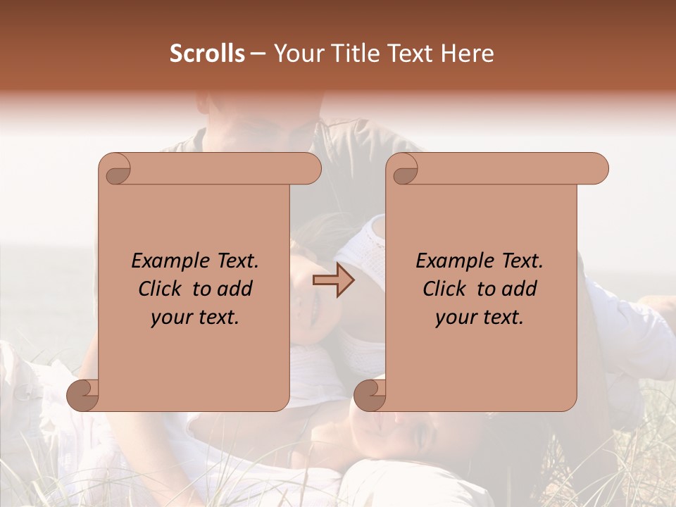 Hand Human Senior PowerPoint Template