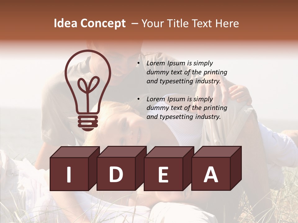 Hand Human Senior PowerPoint Template