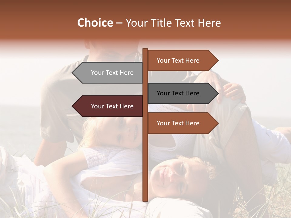 Hand Human Senior PowerPoint Template