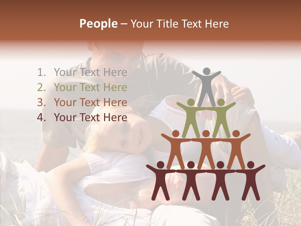 Hand Human Senior PowerPoint Template