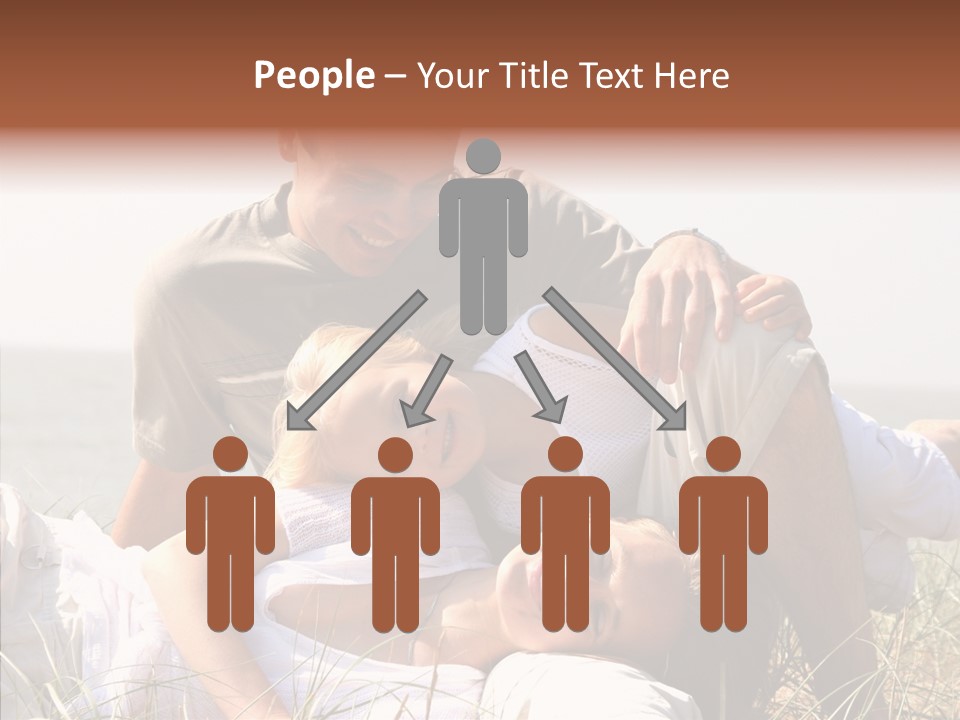 Hand Human Senior PowerPoint Template