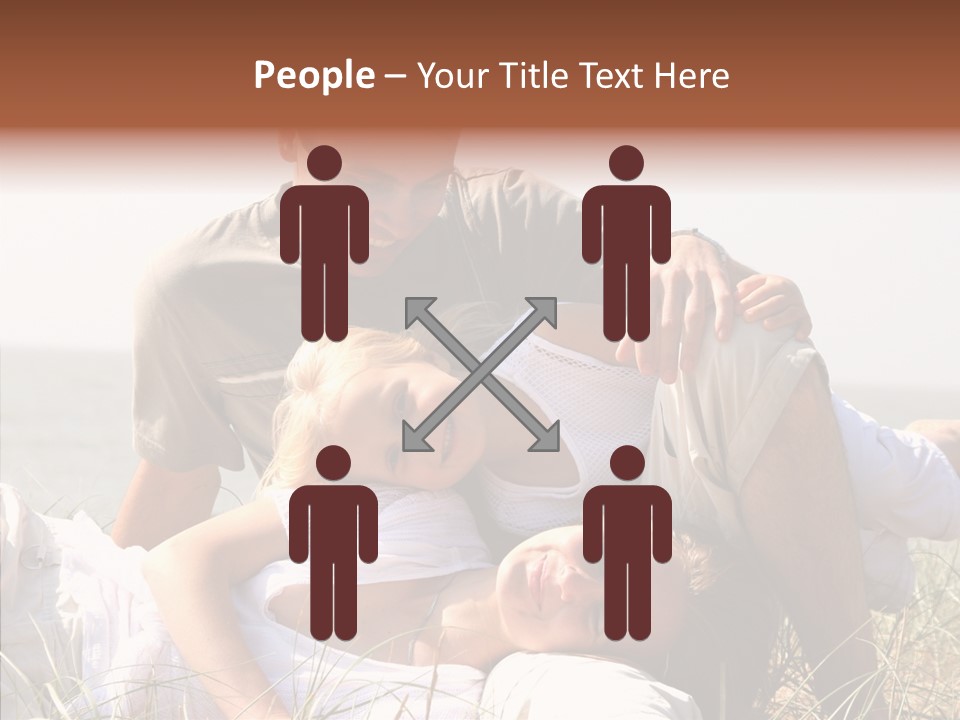 Hand Human Senior PowerPoint Template