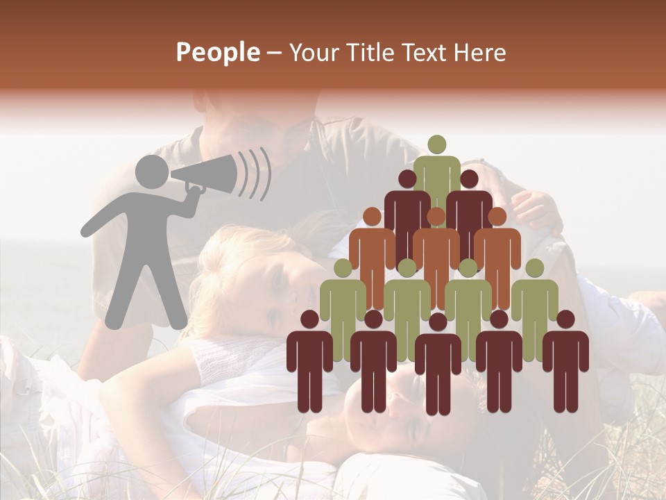 Hand Human Senior PowerPoint Template