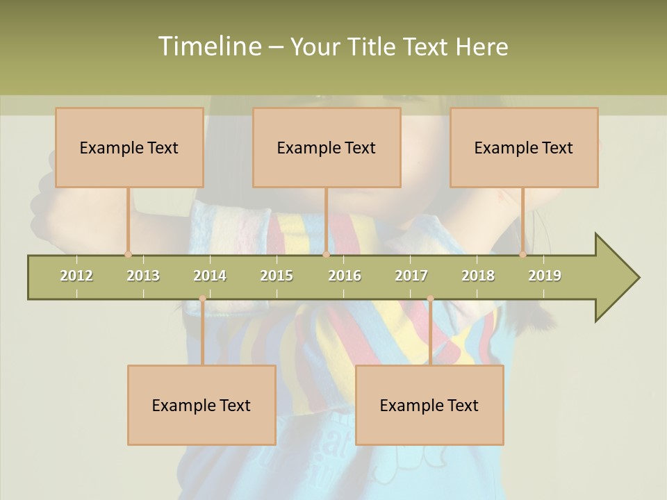 Young Finger White Background PowerPoint Template