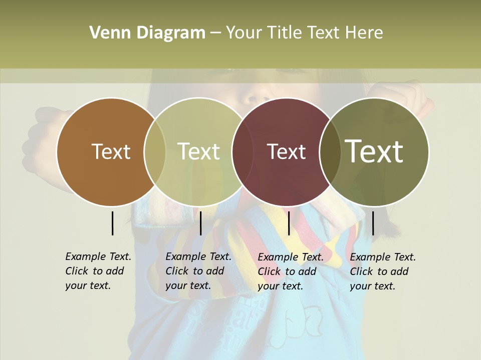 Young Finger White Background PowerPoint Template