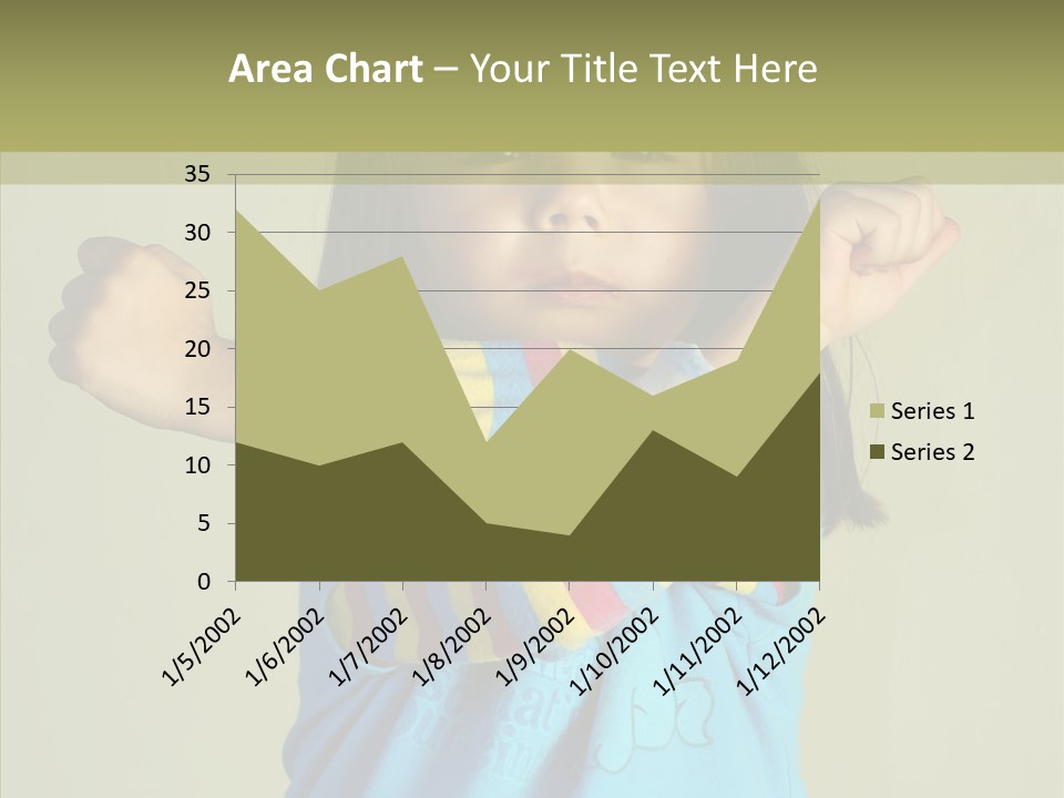 Young Finger White Background PowerPoint Template