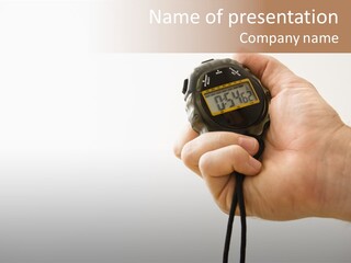 Old Hold Elder PowerPoint Template