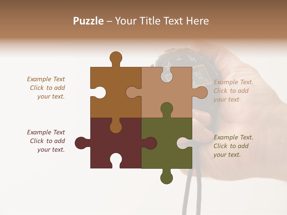 Old Hold Elder PowerPoint Template