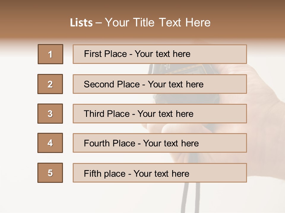 Old Hold Elder PowerPoint Template