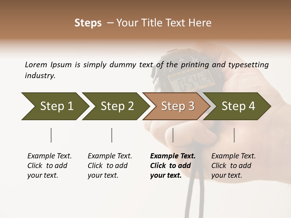 Old Hold Elder PowerPoint Template