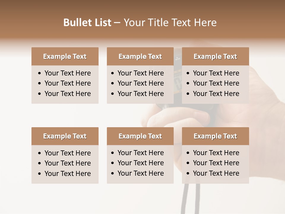 Old Hold Elder PowerPoint Template