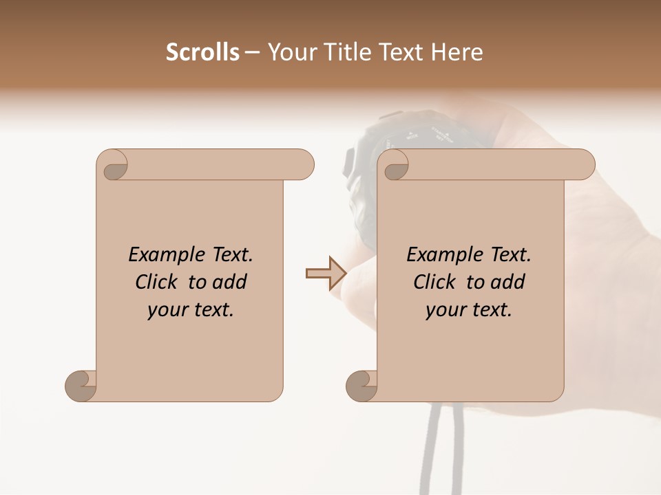Old Hold Elder PowerPoint Template