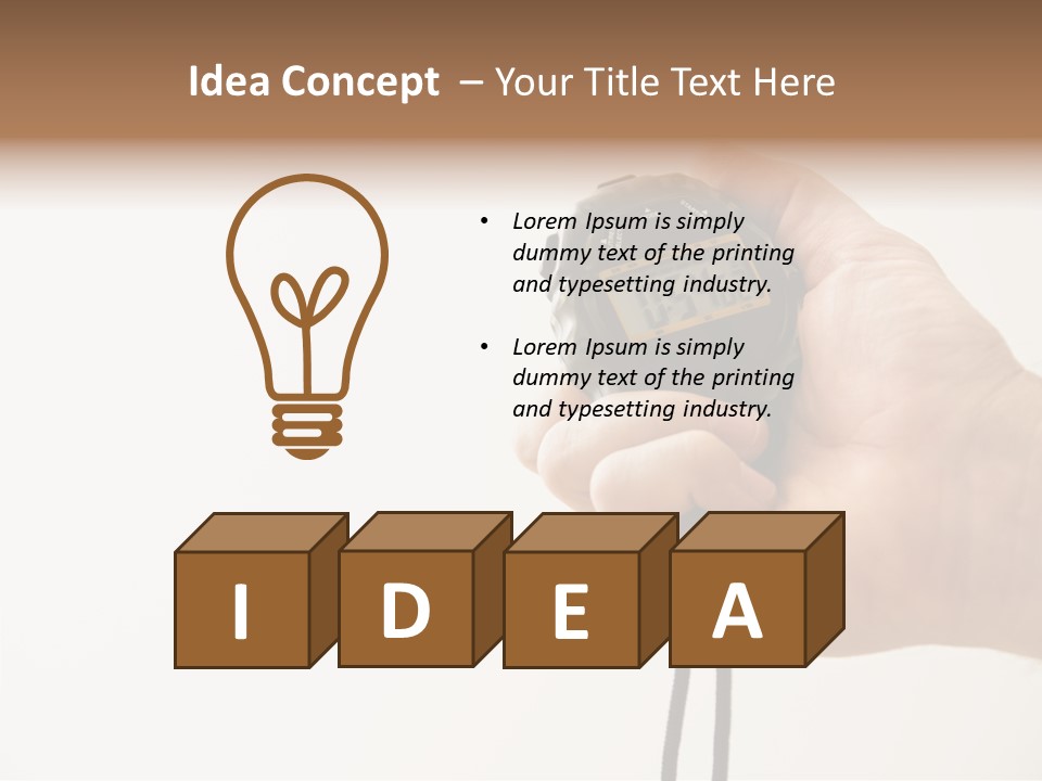 Old Hold Elder PowerPoint Template