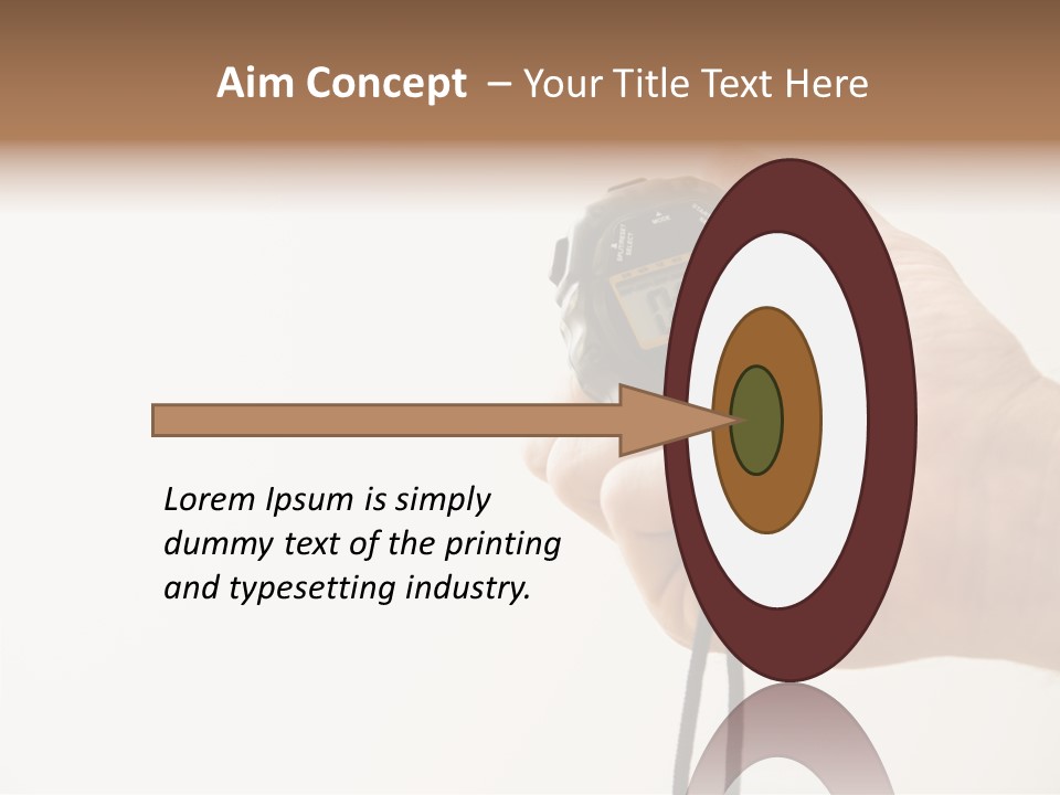 Old Hold Elder PowerPoint Template