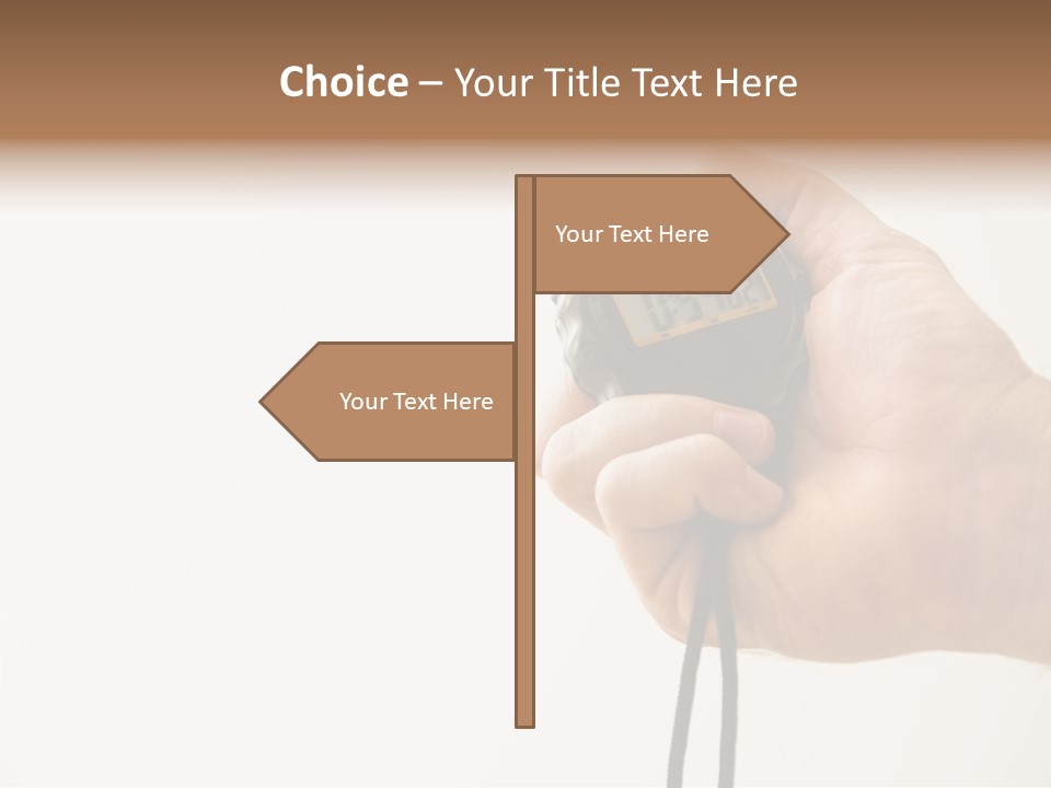 Old Hold Elder PowerPoint Template
