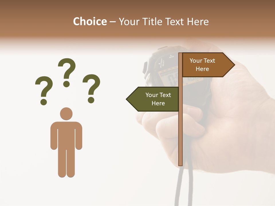 Old Hold Elder PowerPoint Template