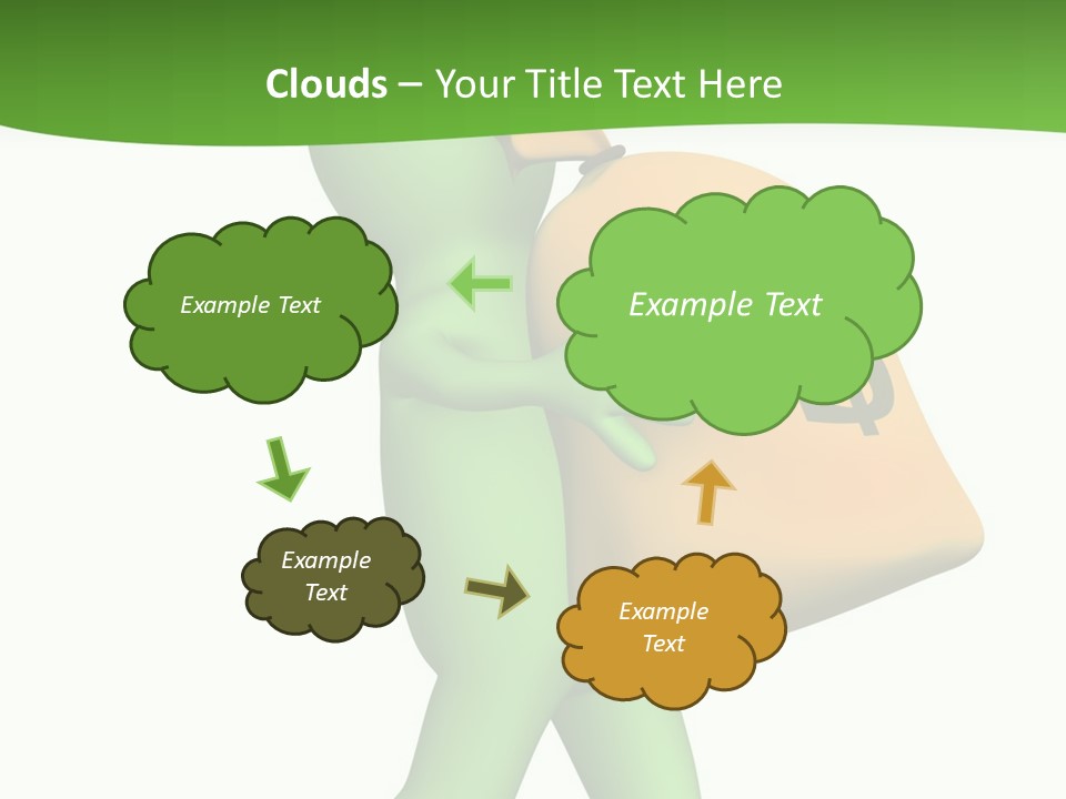 Background Holding Hands Assist PowerPoint Template