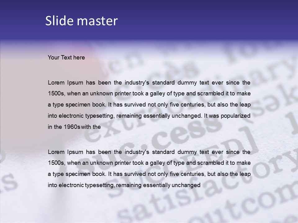 Young Closeup Sharing PowerPoint Template