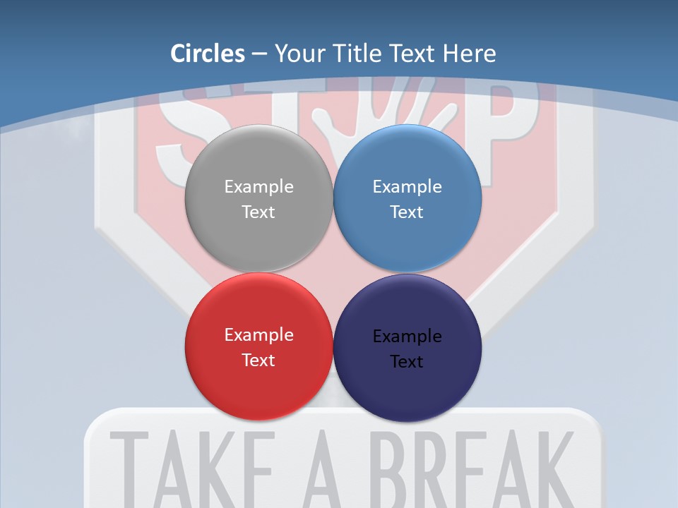 Assistance Closeup Help PowerPoint Template