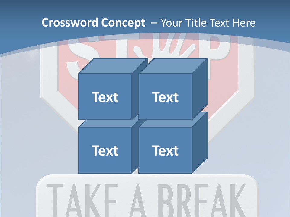 Assistance Closeup Help PowerPoint Template