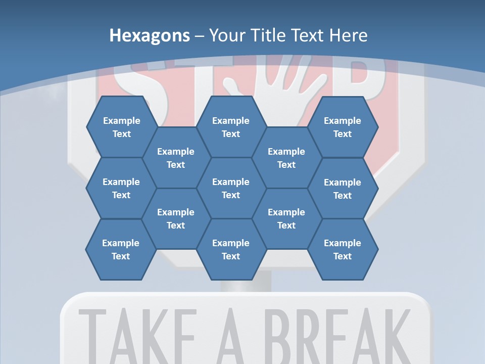 Assistance Closeup Help PowerPoint Template