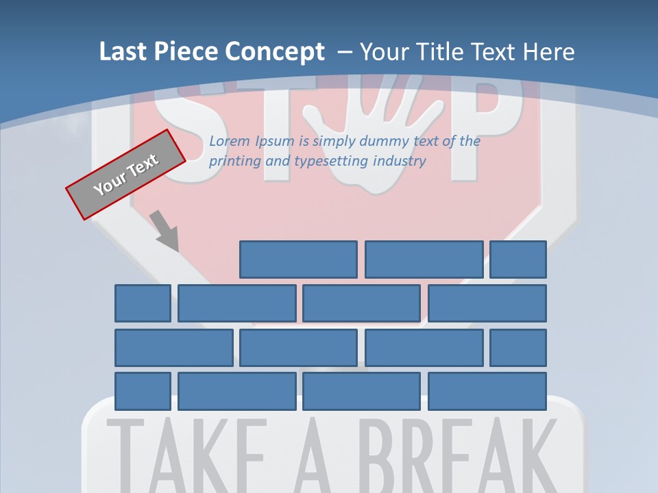Assistance Closeup Help PowerPoint Template